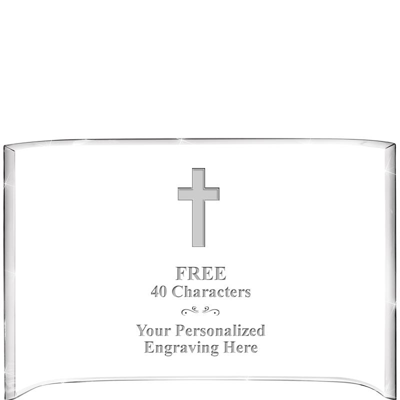 7 3/4"X 5" CURVA ACRYLIC