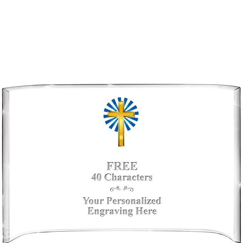 7 3/4"X 5" CURVA ACRYLIC