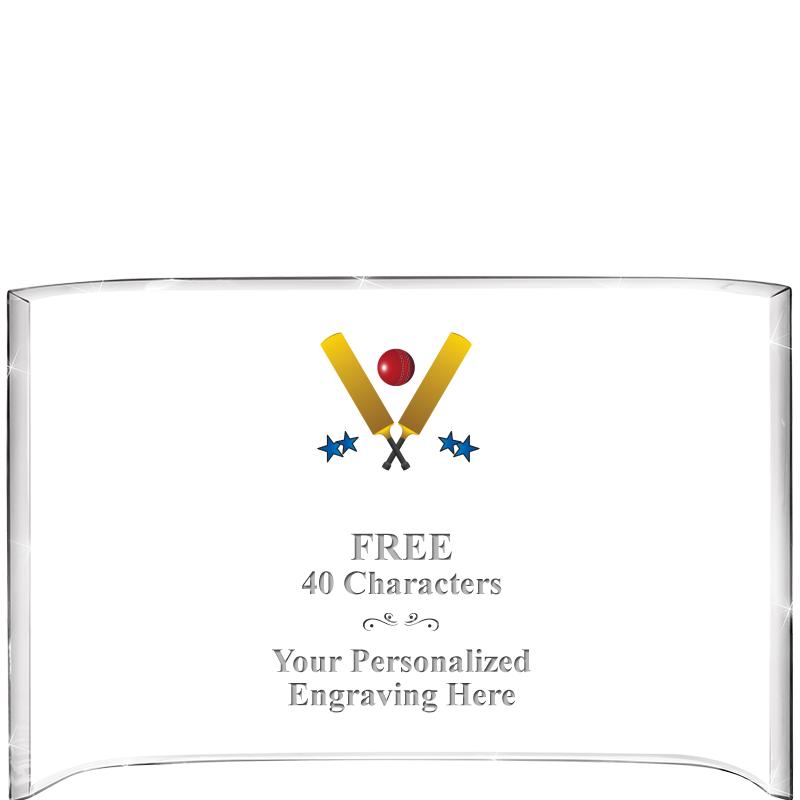 7 3/4"X 5" CURVA ACRYLIC