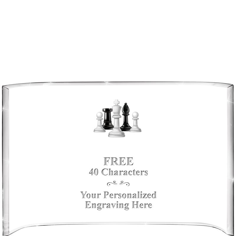 7 3/4"X 5" CURVA ACRYLIC