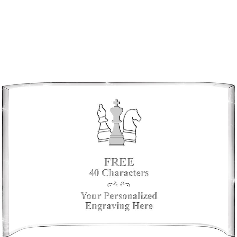 7 3/4"X 5" CURVA ACRYLIC