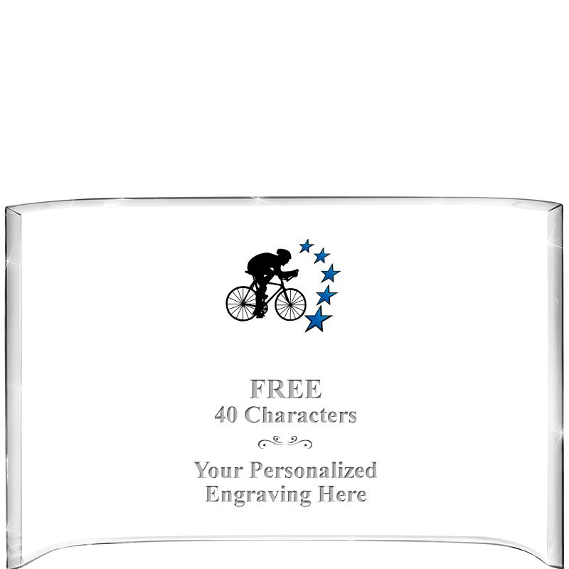 7 3/4"X 5" CURVA ACRYLIC