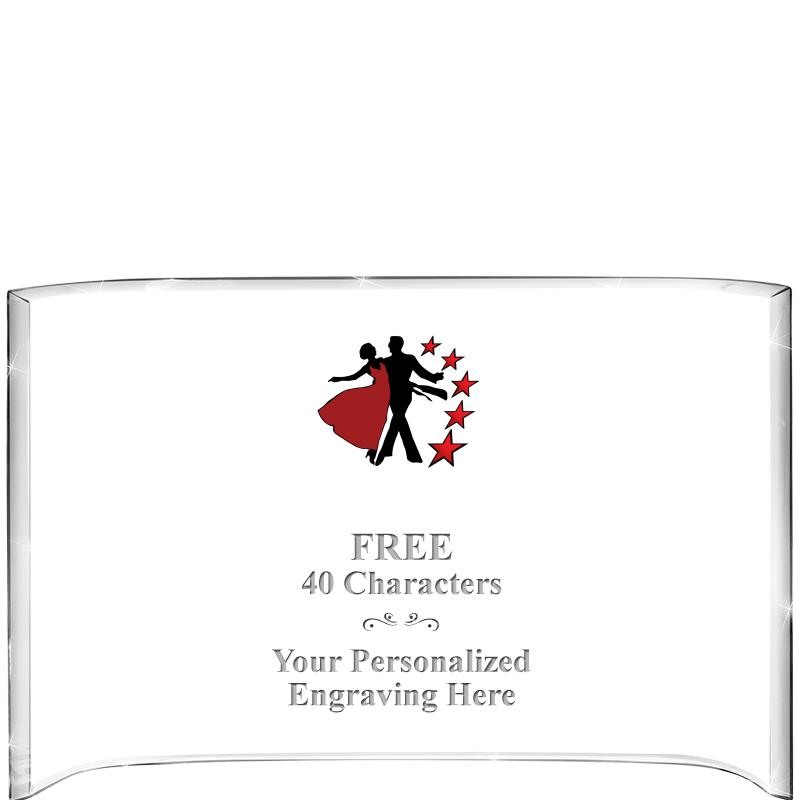 7 3/4"X 5" CURVA ACRYLIC