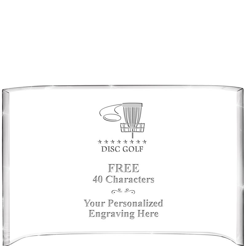 7 3/4"X 5" CURVA ACRYLIC