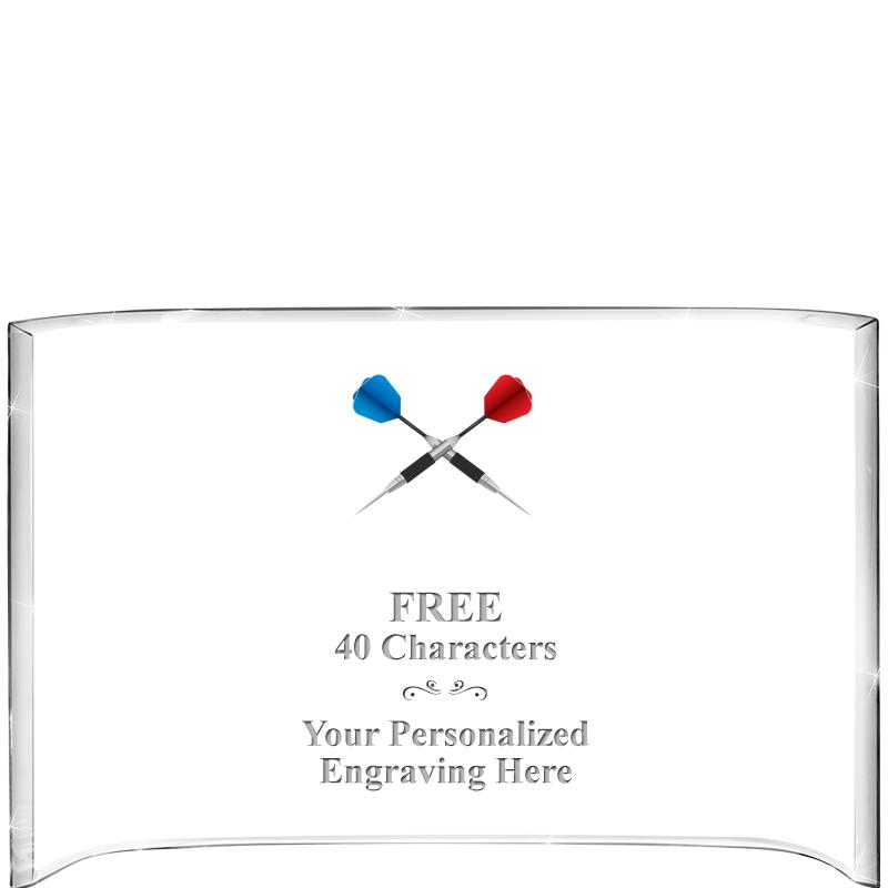 7 3/4"X 5" CURVA ACRYLIC