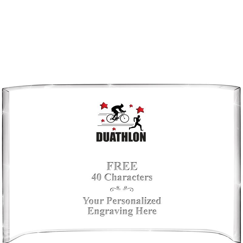 7 3/4"X 5" CURVA ACRYLIC