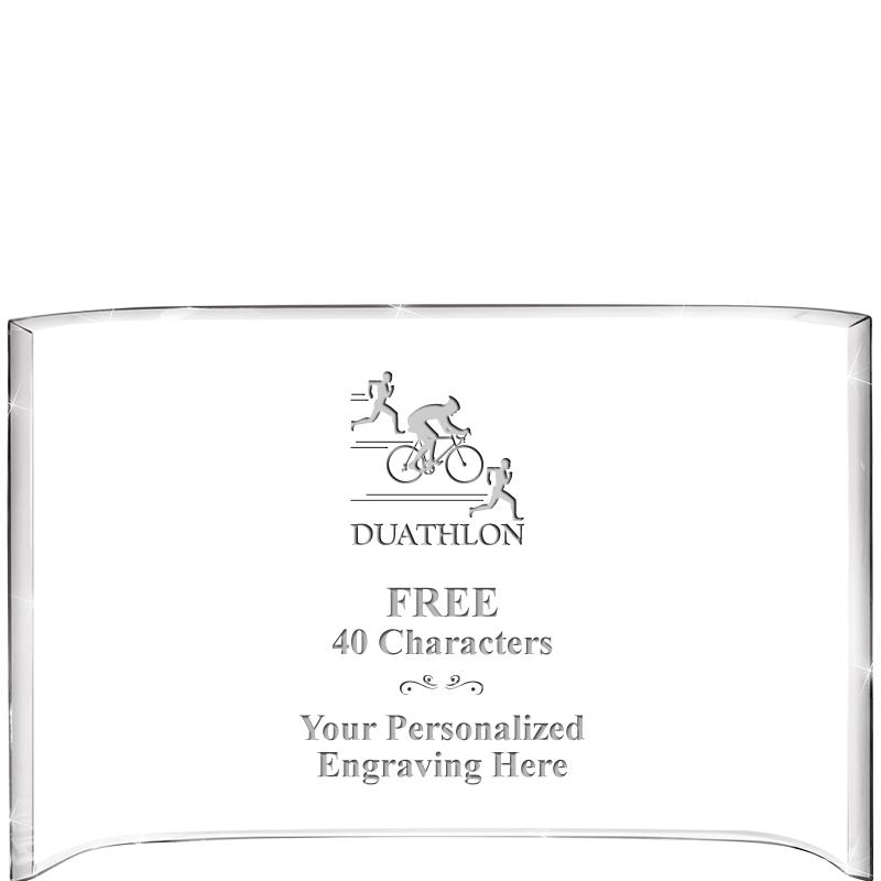 7 3/4"X 5" CURVA ACRYLIC