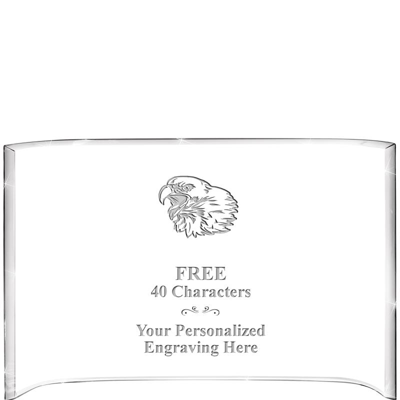 7 3/4"X 5" CURVA ACRYLIC