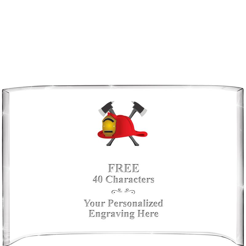 7 3/4"X 5" CURVA ACRYLIC