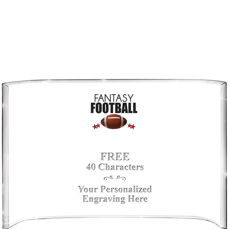 7 3/4"X 5" CURVA ACRYLIC