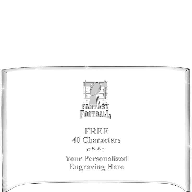 7 3/4"X 5" CURVA ACRYLIC