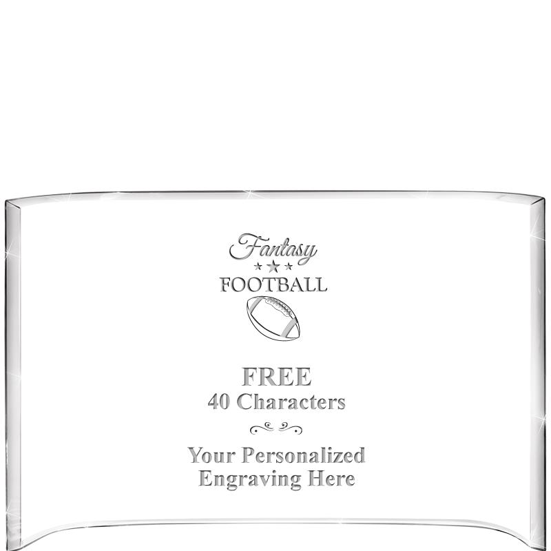 7 3/4"X 5" CURVA ACRYLIC