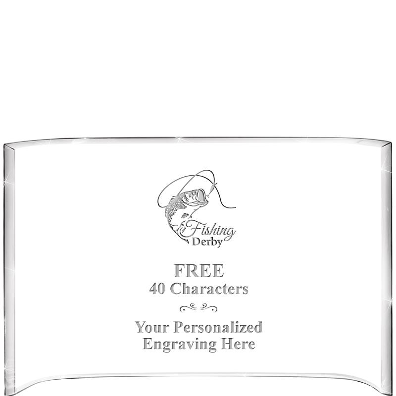 7 3/4"X 5" CURVA ACRYLIC