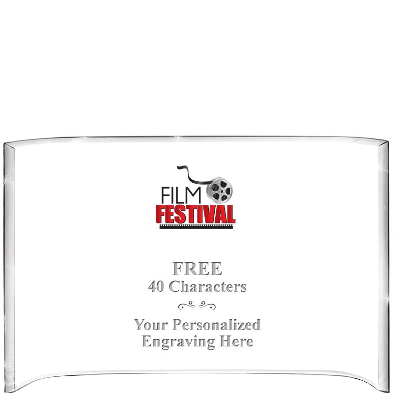 7 3/4"X 5" CURVA ACRYLIC