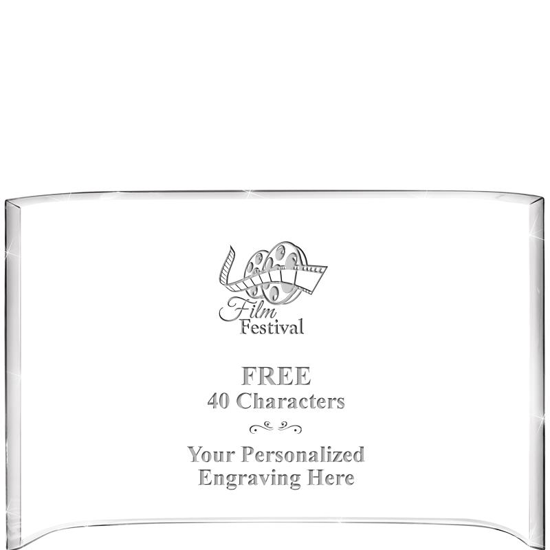 7 3/4"X 5" CURVA ACRYLIC