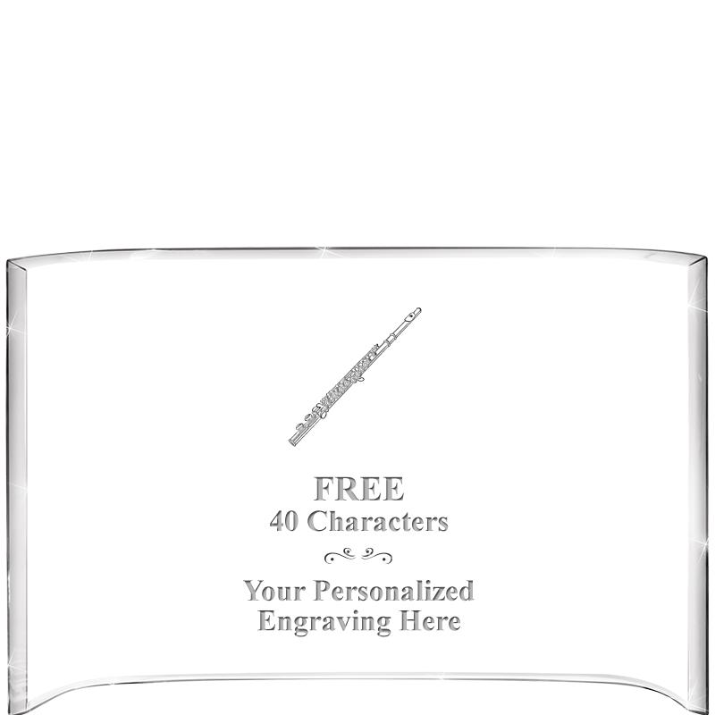 7 3/4"X 5" CURVA ACRYLIC