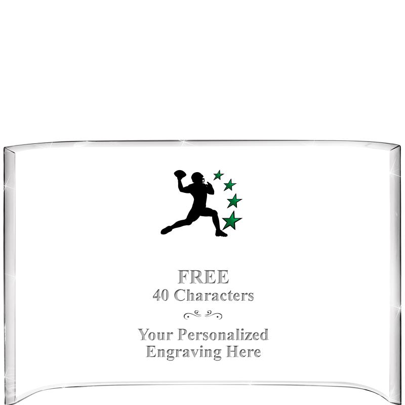 7 3/4"X 5" CURVA ACRYLIC