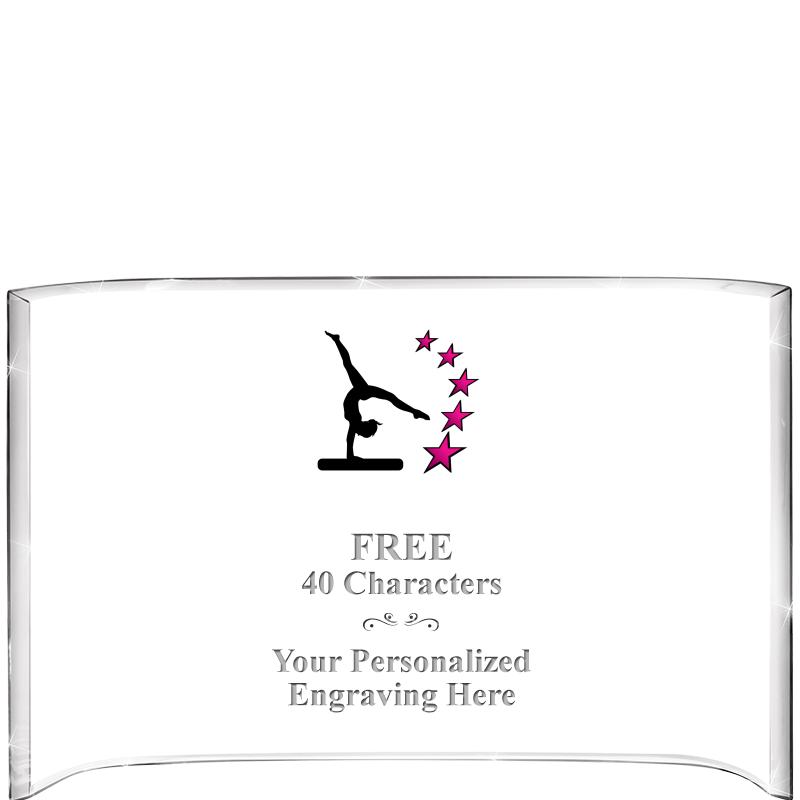 7 3/4"X 5" CURVA ACRYLIC