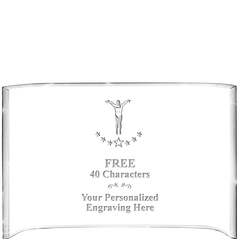 7 3/4"X 5" CURVA ACRYLIC