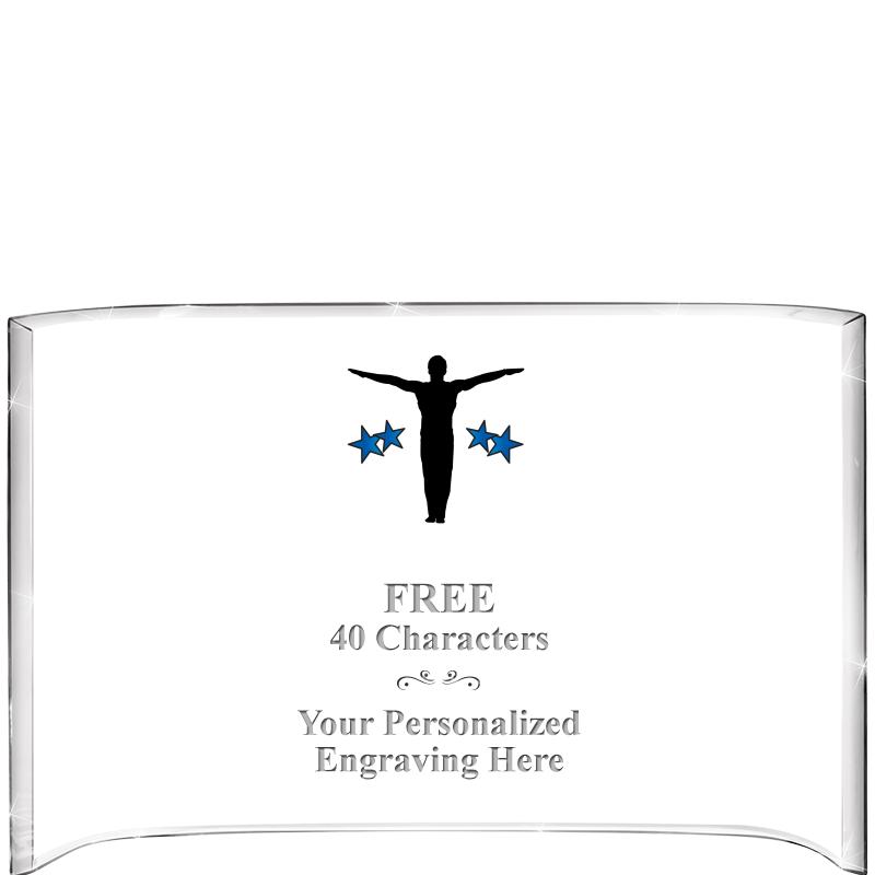 7 3/4"X 5" CURVA ACRYLIC