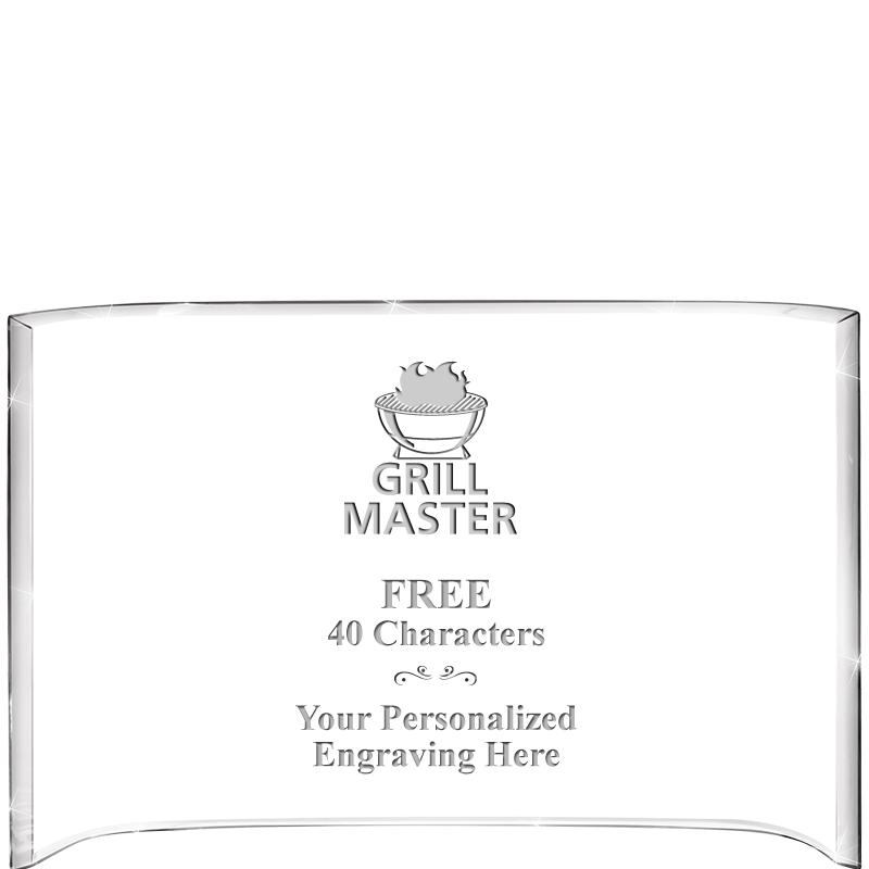 7 3/4"X 5" CURVA ACRYLIC