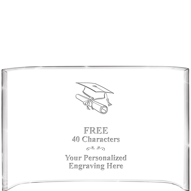 7 3/4"X 5" CURVA ACRYLIC