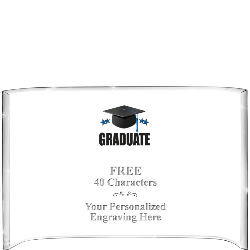 7 3/4"X 5" CURVA ACRYLIC