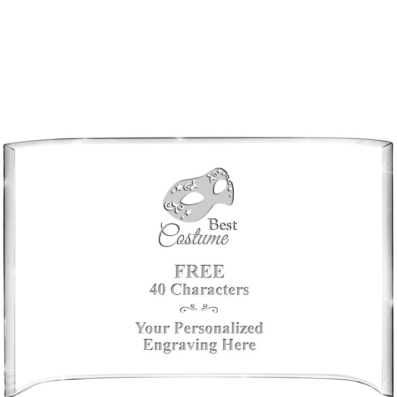 7 3/4"X 5" CURVA ACRYLIC