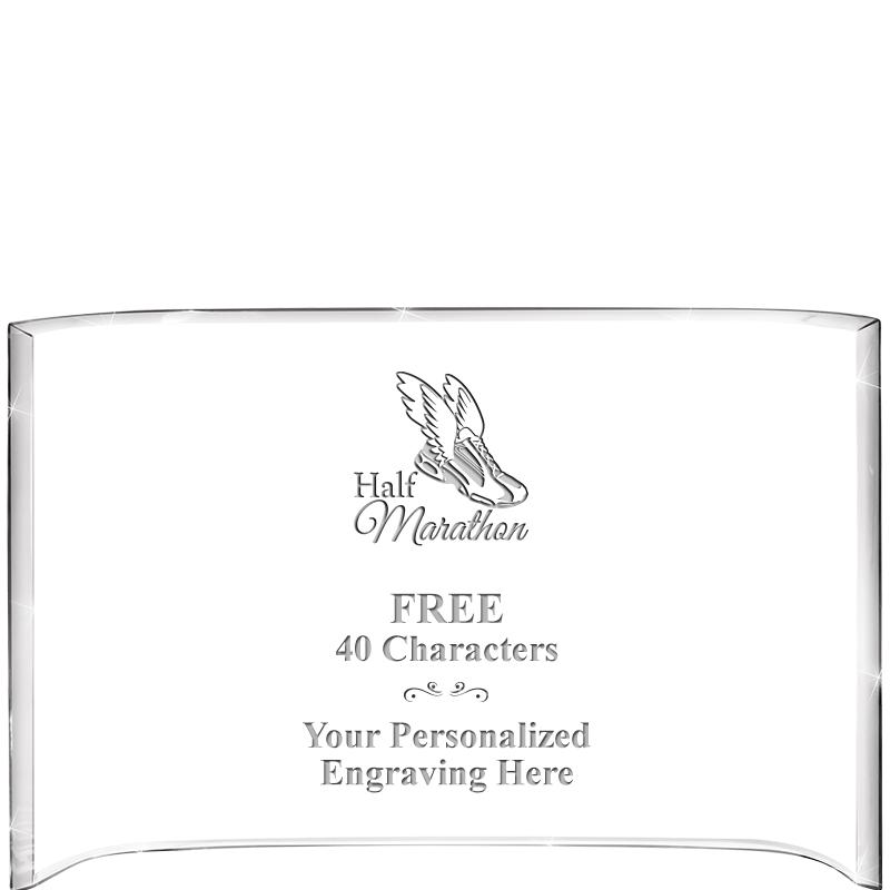 7 3/4"X 5" CURVA ACRYLIC