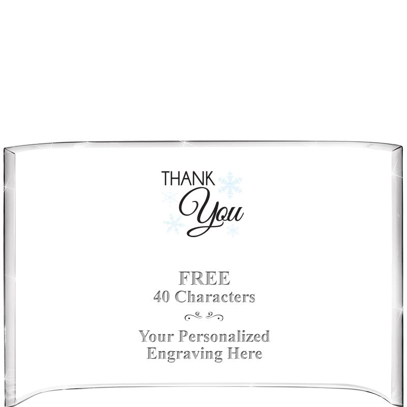 7 3/4"X 5" CURVA ACRYLIC