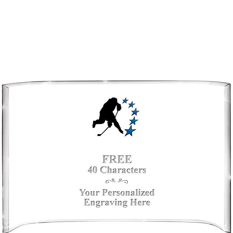 7 3/4"X 5" CURVA ACRYLIC