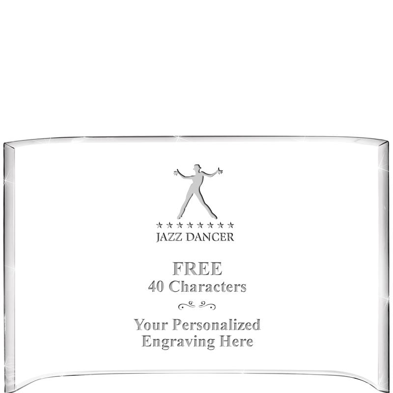 7 3/4"X 5" CURVA ACRYLIC