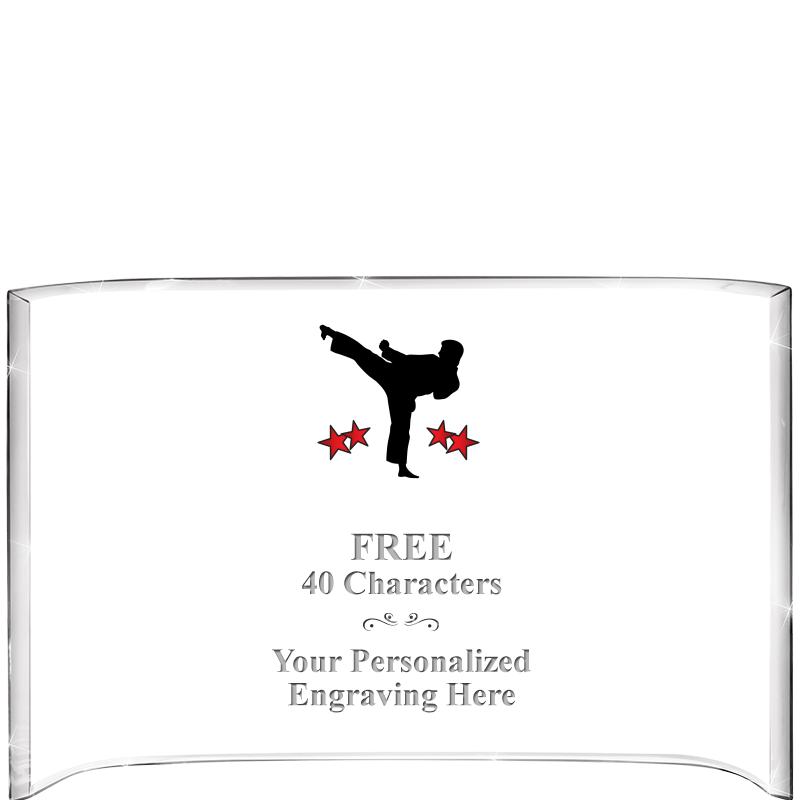 7 3/4"X 5" CURVA ACRYLIC