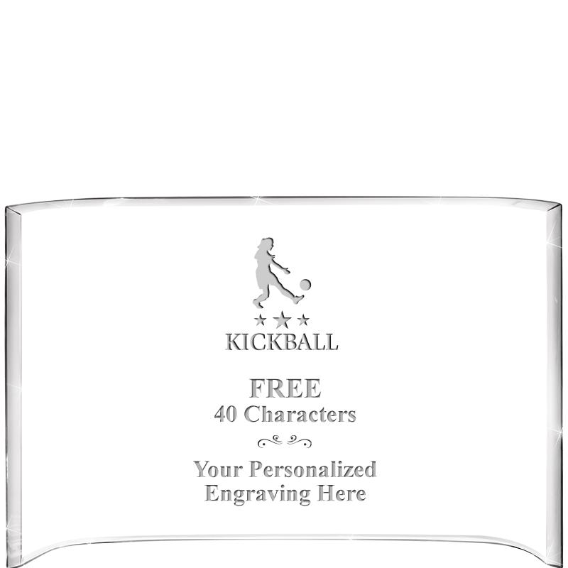 7 3/4"X 5" CURVA ACRYLIC