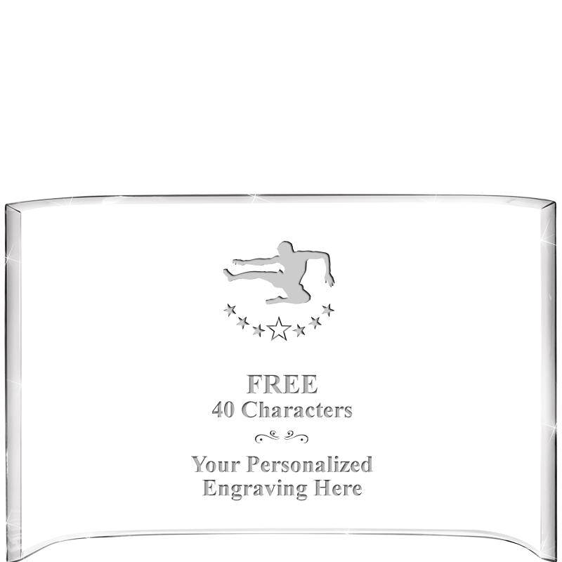 7 3/4"X 5" CURVA ACRYLIC