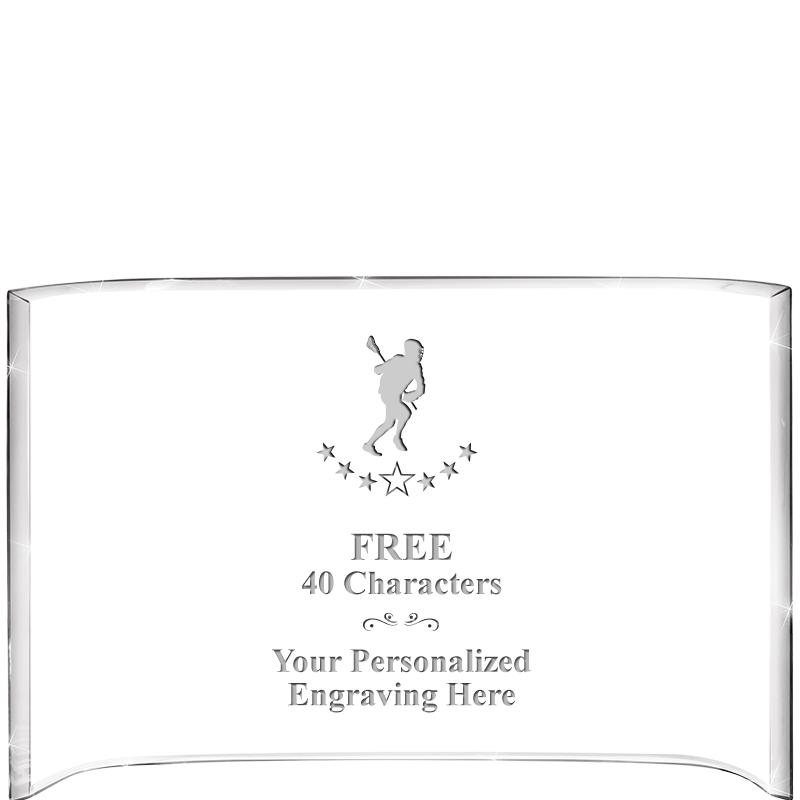 7 3/4"X 5" CURVA ACRYLIC