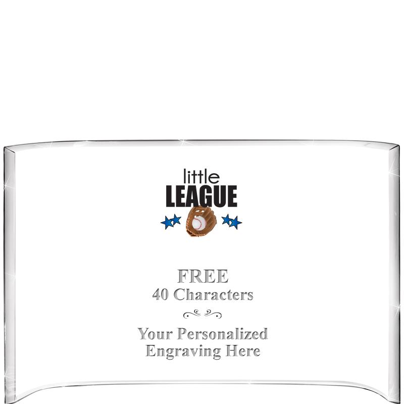 7 3/4"X 5" CURVA ACRYLIC