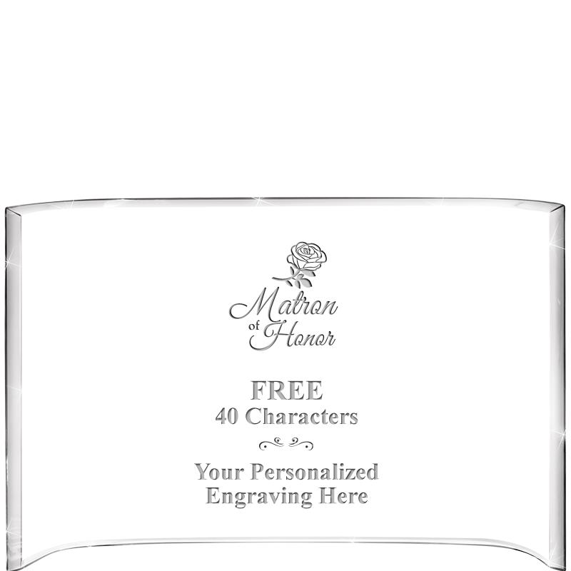 7 3/4"X 5" CURVA ACRYLIC