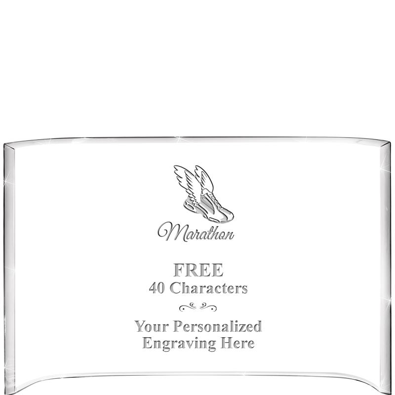 7 3/4"X 5" CURVA ACRYLIC