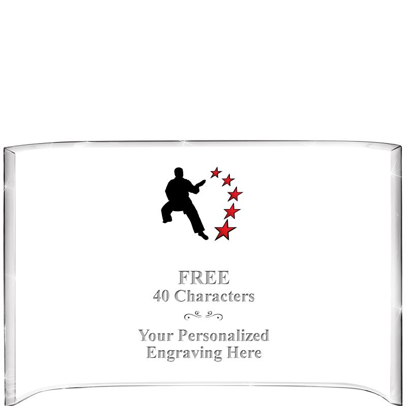 7 3/4"X 5" CURVA ACRYLIC