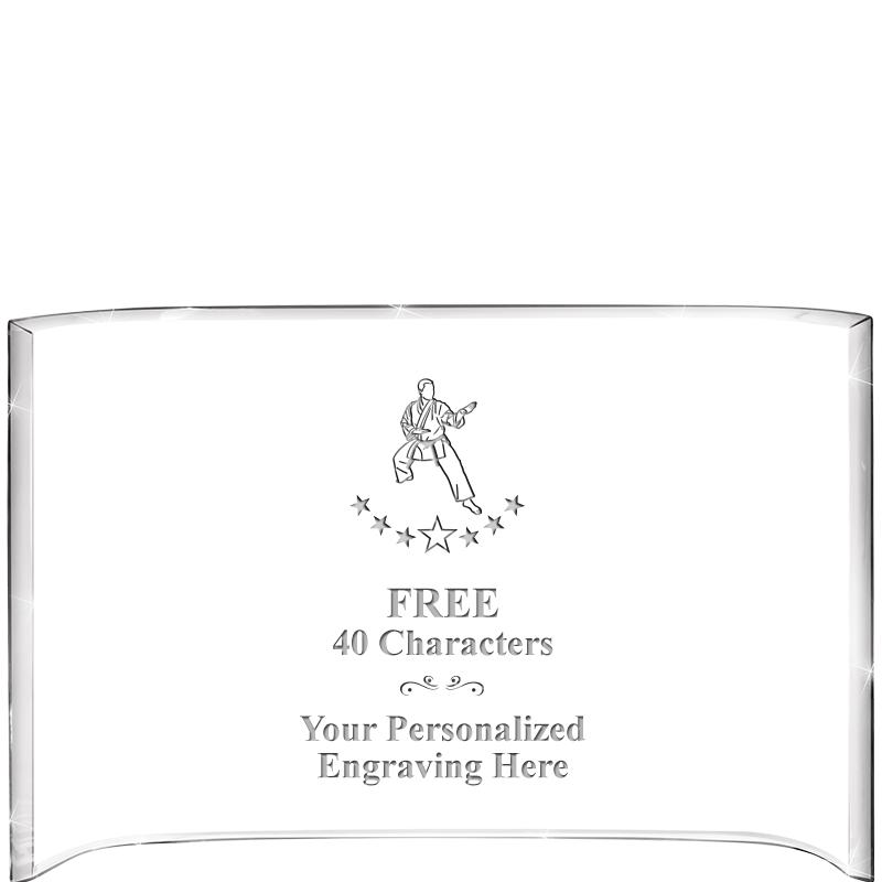 7 3/4"X 5" CURVA ACRYLIC