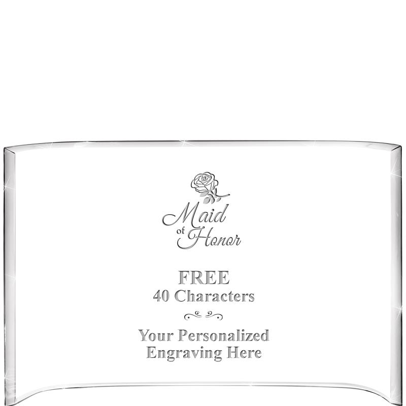 7 3/4"X 5" CURVA ACRYLIC