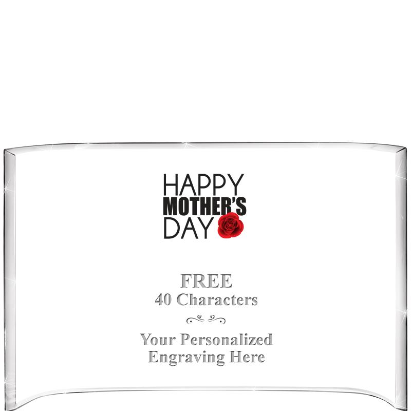 7 3/4"X 5" CURVA ACRYLIC