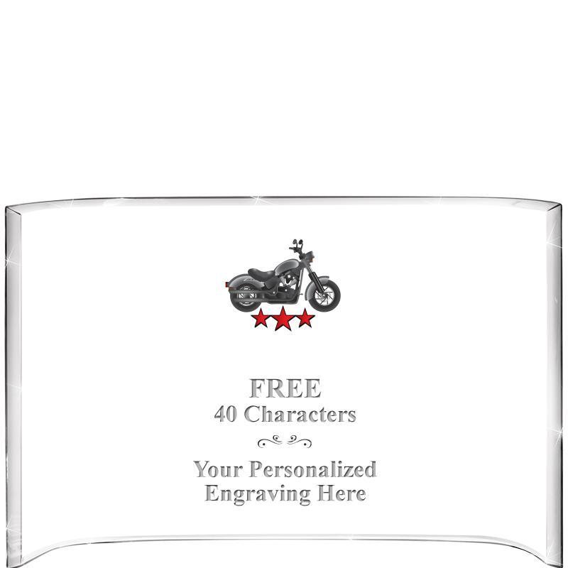 7 3/4"X 5" CURVA ACRYLIC