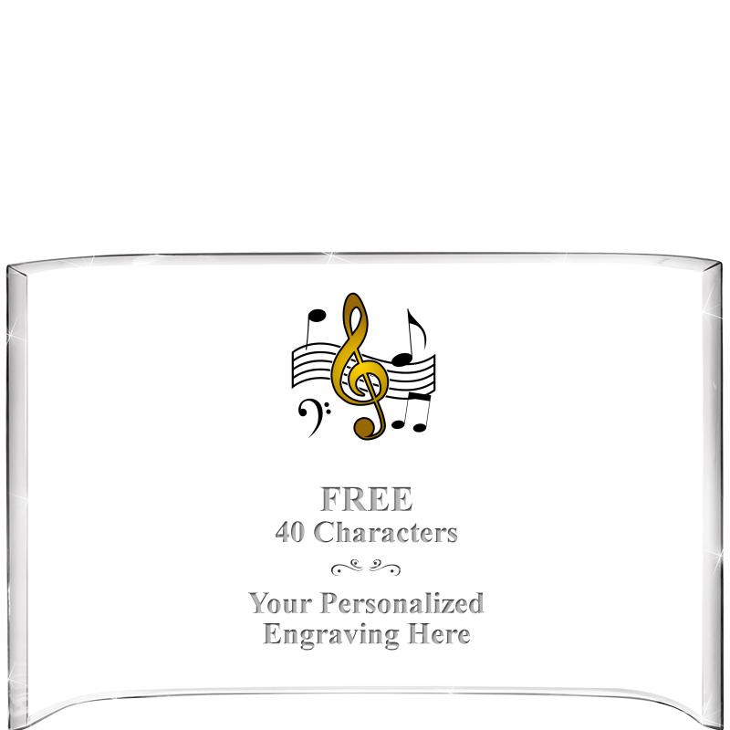 7 3/4"X 5" CURVA ACRYLIC