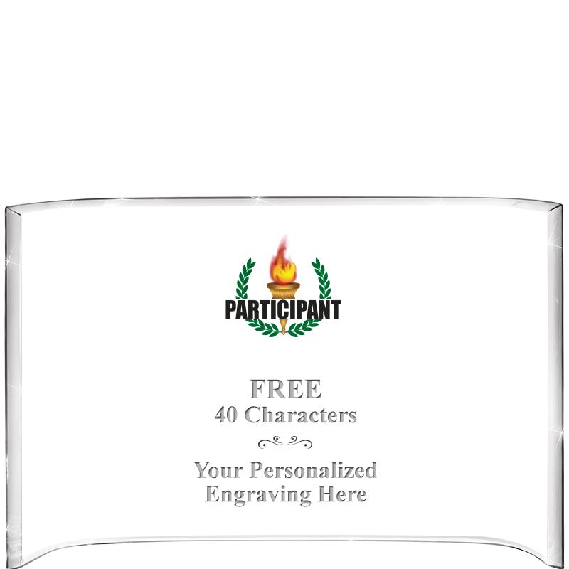 7 3/4"X 5" CURVA ACRYLIC