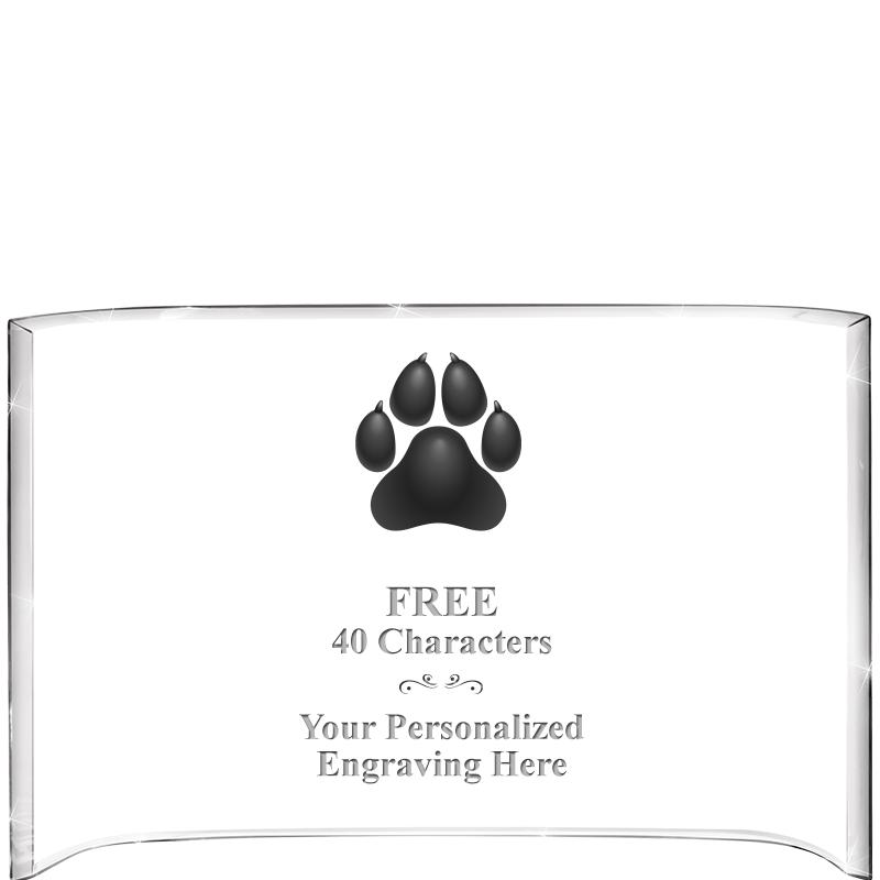 7 3/4"X 5" CURVA ACRYLIC