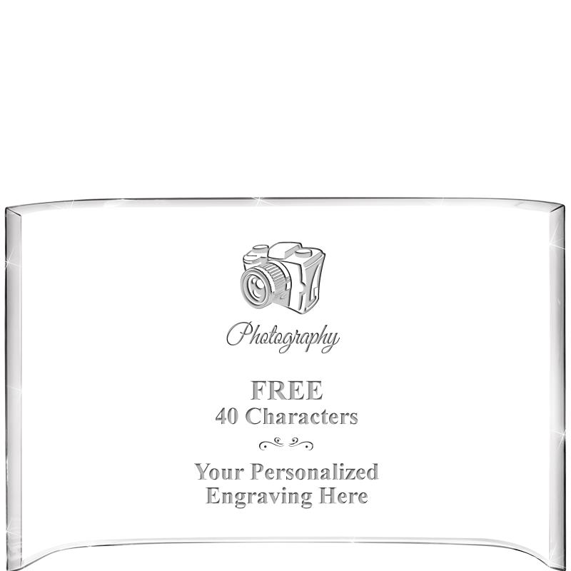 7 3/4"X 5" CURVA ACRYLIC