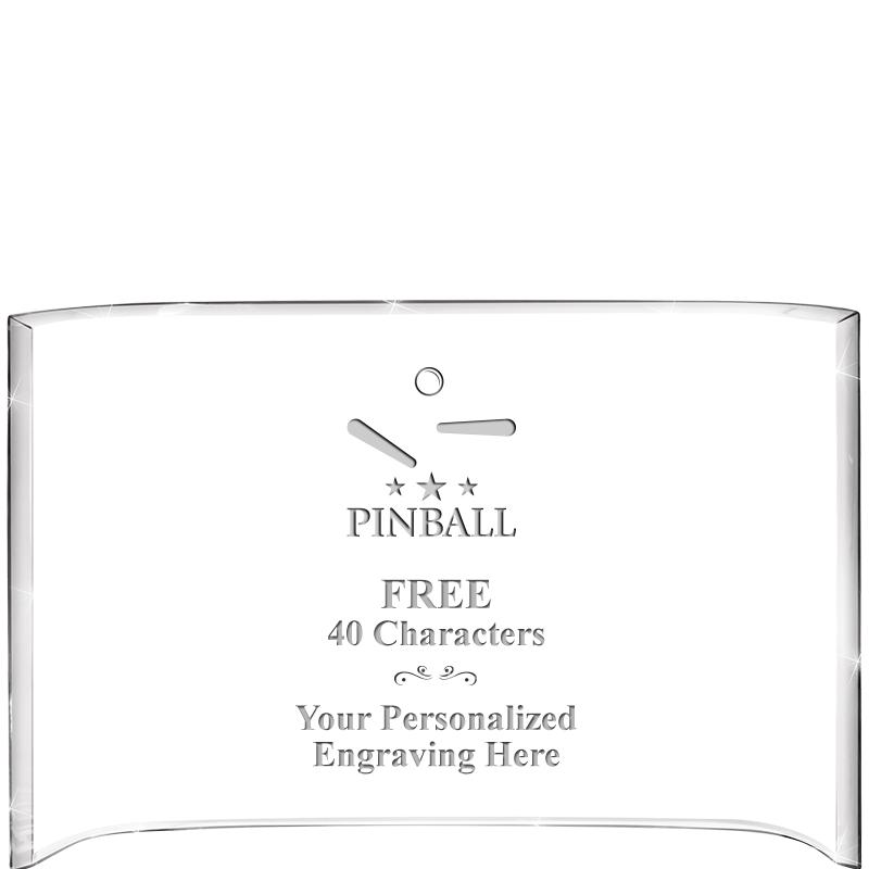 7 3/4"X 5" CURVA ACRYLIC