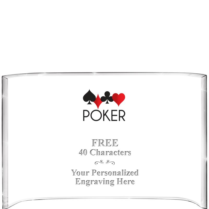 7 3/4"X 5" CURVA ACRYLIC